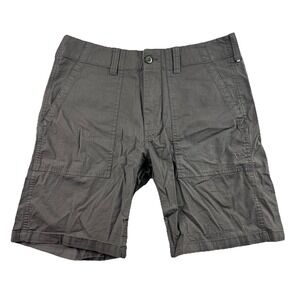 Vissla Surf Hybrid Gray Board Shorts Mens Size 30 Organic Eco Cotton Chino